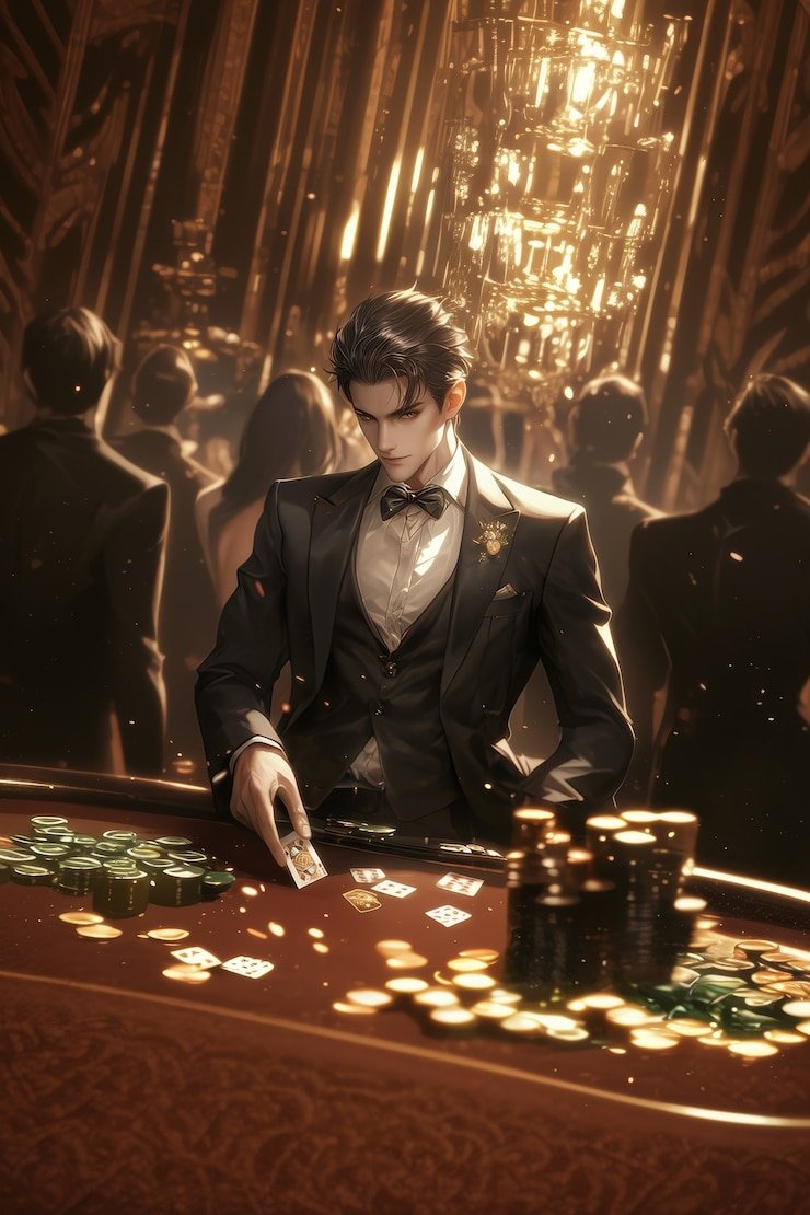 betawi app screen showing live blackjack tournament table with dealer and multiple player cards visible